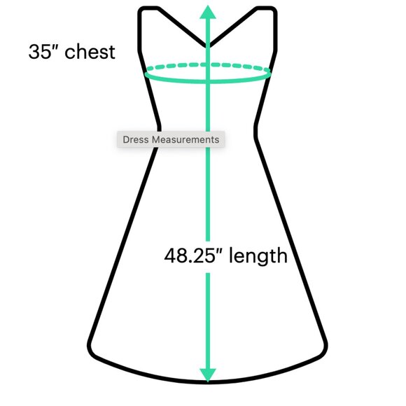 Saloni Dress, Size 2 - Picture 3 of 3